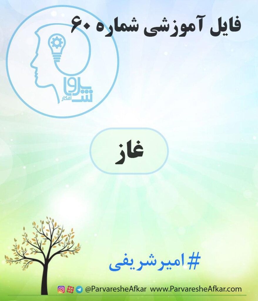 فایل آموزشی شماره 60 – (غاز)